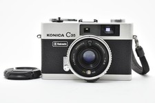 Near MINT Konica C35 Flashmatic 35mm Rangefinder Film Camera 38mm f/2.8 JAPAN