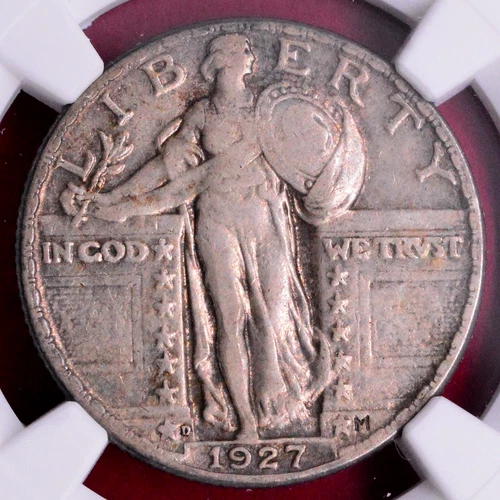 NGC XF! 1927-D STANDING LIBERTY QUARTER