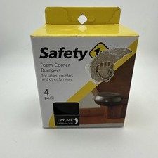 Safety 1st Foam Corner Bumpers 4 pack Black