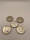 1965 1966 1967 1968 1969 Kennedy Half Dollars 40% Silver Lot of 5