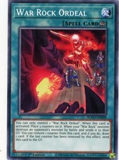 Yu-Gi-Oh TCG BLVO-DE098 C War Rock Ordeal Blazing Vortex