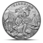 1 oz Legendary Warriors: Geronimo Silver Round (BU)