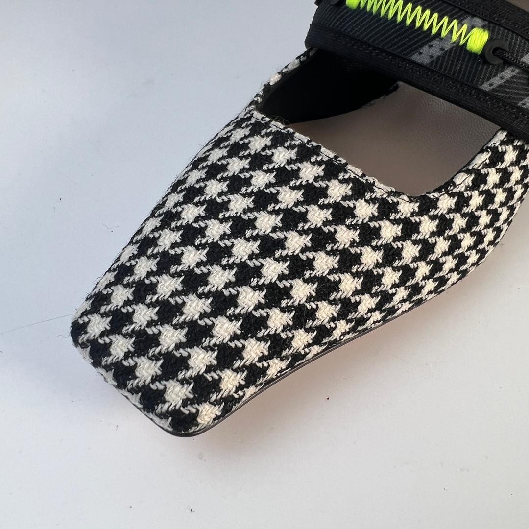 Christian Dior Pumps Heel Black houndstooth pattern EU37/US7 116613c thumbnail 6