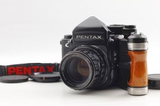 Late N MINT w/ Grip Strap Pentax 67 TTL MUP Film Camera SMC T 105mm F2.4 JAPAN