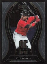 2021 Panini Select Jose Ramirez 25-Man #25M-4 Card