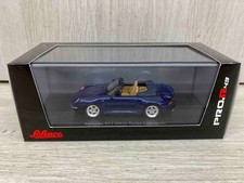 Schuco 1/43 Porsche 911 (993) Turbo Cabriolet Blue Schuco