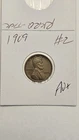 wheat penny 1909 NICE BROWN FIRST YEAR 1909-P AU+ LINCOLN CENT LOT #2