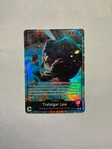 Trafalgar Law (022) (Parallel) L Royal Blood OP10-022 NM