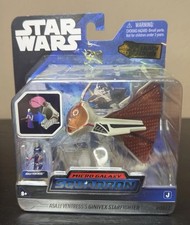 Star Wars Micro Galaxy Squadron Asajj Ventress Ginivex Starfighter  0011 NIB