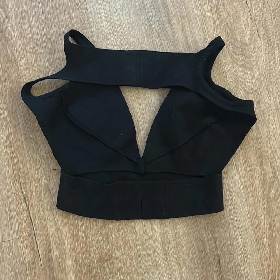 Blusa recortada Rick Owens - Imagem 4 de 4