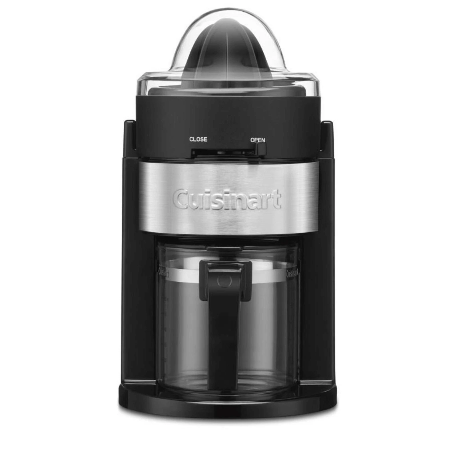 Cuisinart Deluxe Citrus Juicer with Glass Carafe, Auto-Reverse and Final Spin