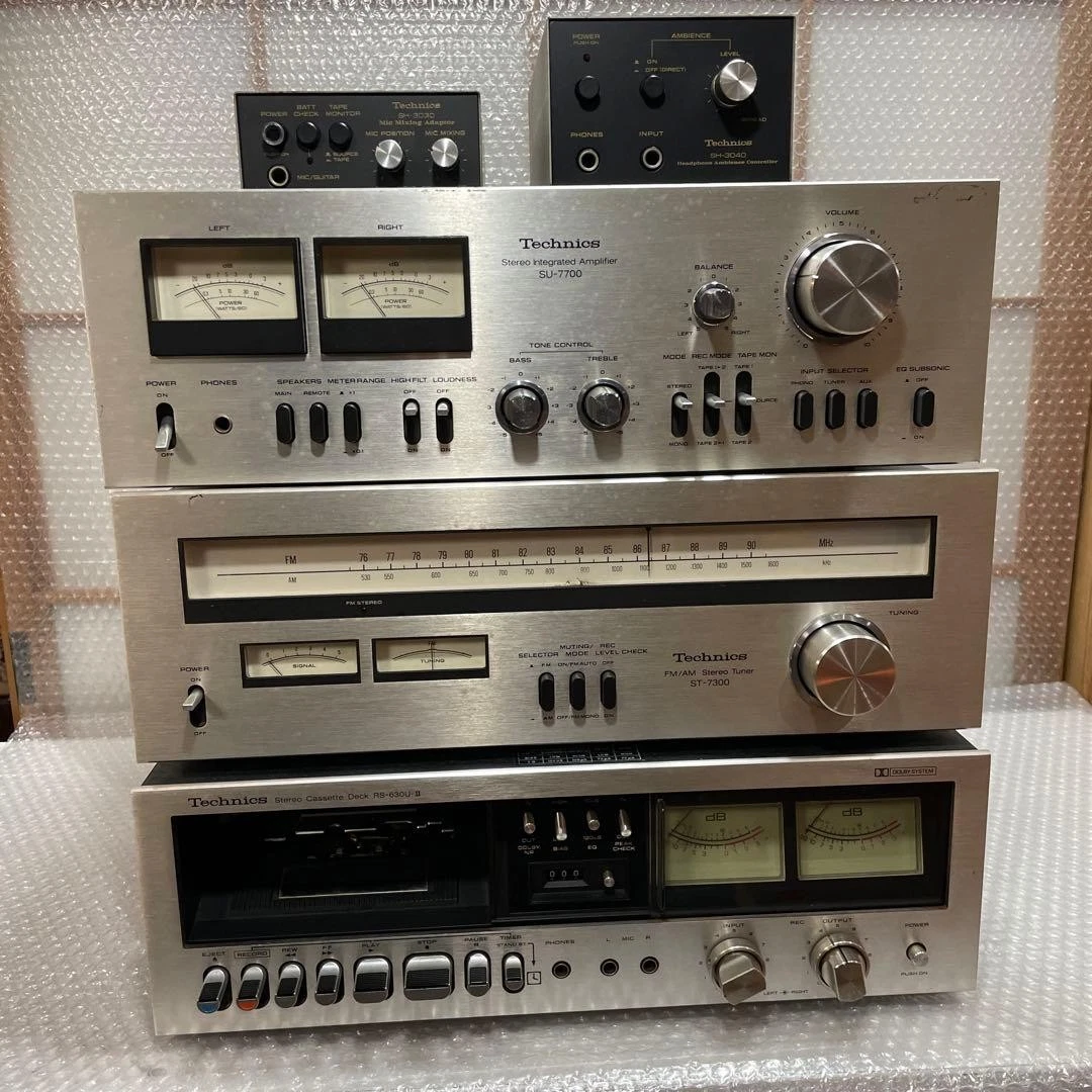 テクニックス SH3040 3030 ST3700 SU7700 RS630 Technics SH-3040 SH-3030 ST-3700 SU-7700 RS-630U-2 Audio Stack 5