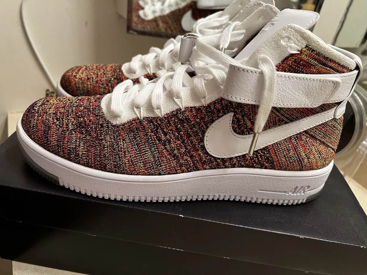 Nike air force 1 ultra flyknit shop mid multicolor