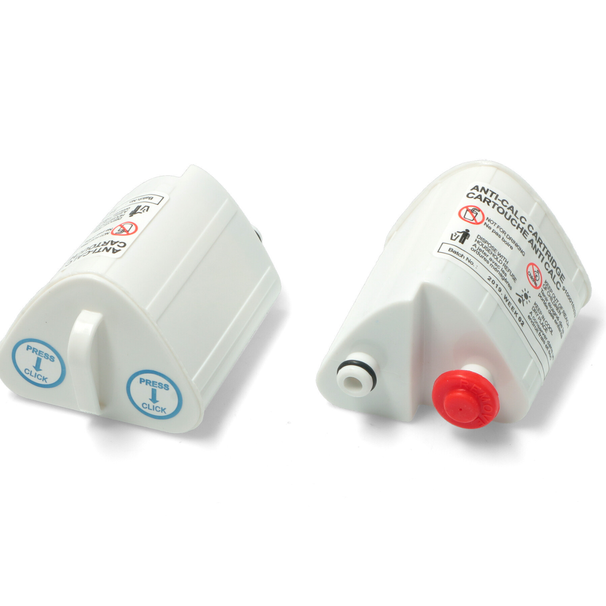 SPARES2GO Cartucce Anti-Calcare Per Ferro Tefal Fasteo Liberty Easy Steam - Confezione Da 2 Pezzi - Foto 3