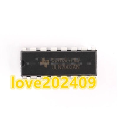 50PCS In-line ULN2003AN DIP-16 Darlington transistor array chip 7NPN #YT