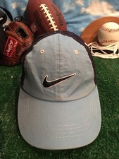 Nike Childs Baseball Hat Cap Powder Light Dark Blue Adjustable H39