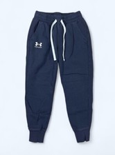Under Armour Women's Rival Fleece Lined Jogger Blue SMALL
