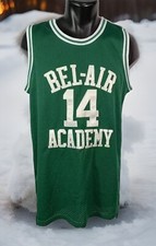 Mens Fresh Prince Of Bel Air Academy #14 Will Smith Basketball Jersey Size Small