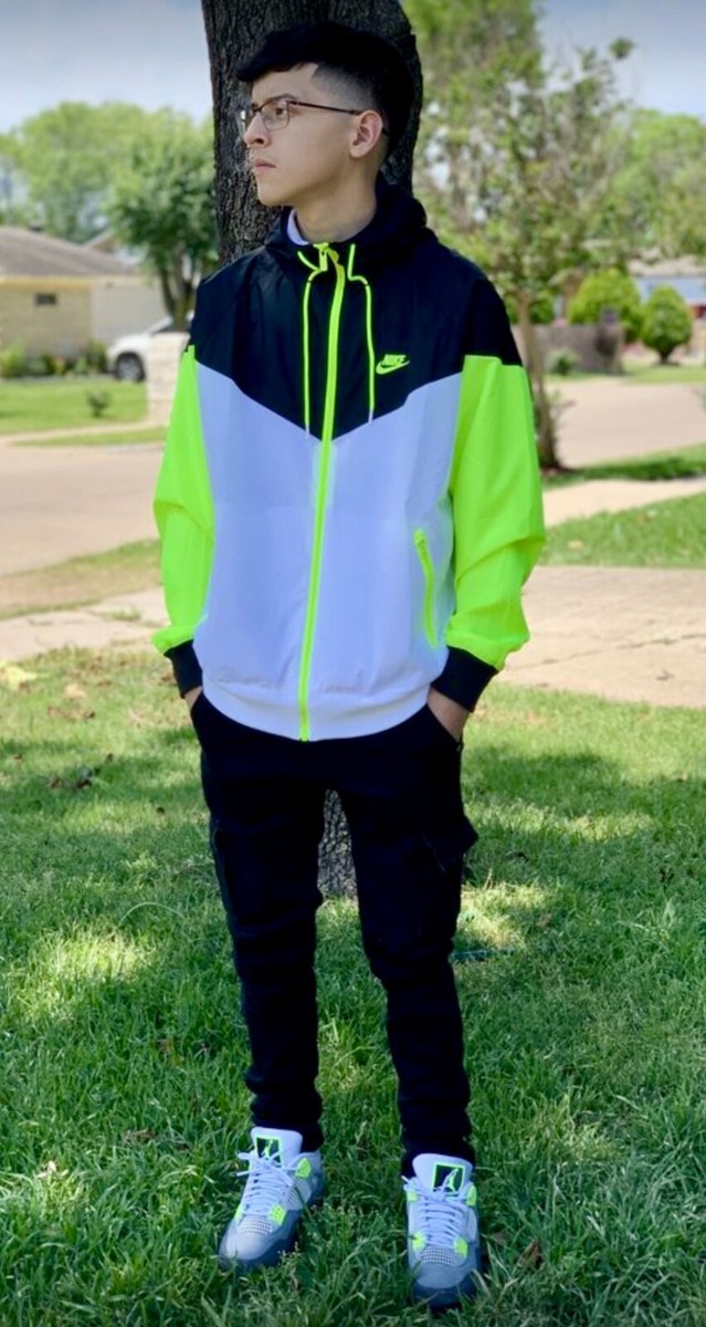 Rare Nike Windrunner Jacket Windbreaker Nylon Glanz Lime Rare Nike Windrunner Jacket Windbreaker Nylon Glanz Lime