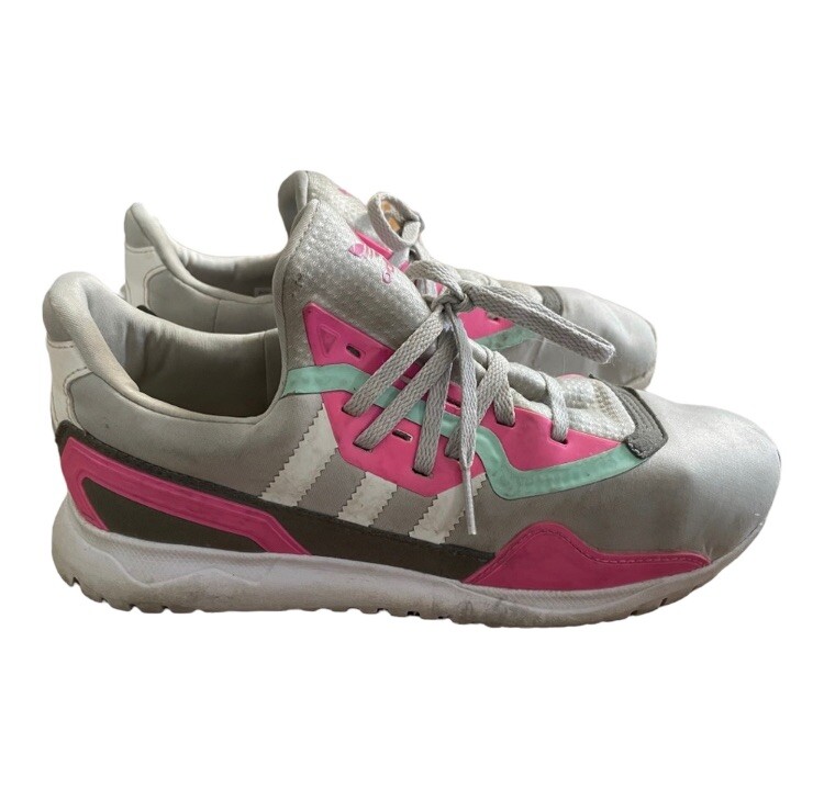 adidas gazelle silver green womens adidas Toddler Originals Flex in Multi | Size 4