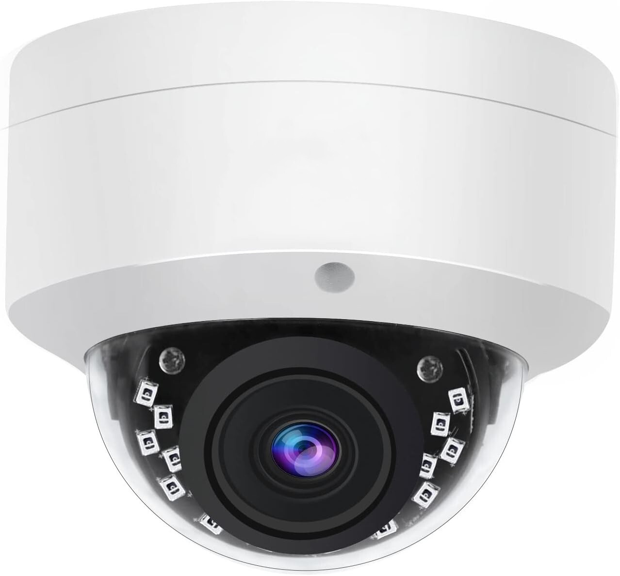 Hikvision Compatible 6MP Vandal Dome POE IP Camera Outdoor  CCTV Security Camera