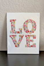LOVE - Paper Destiny Art Print 8X10 Inches