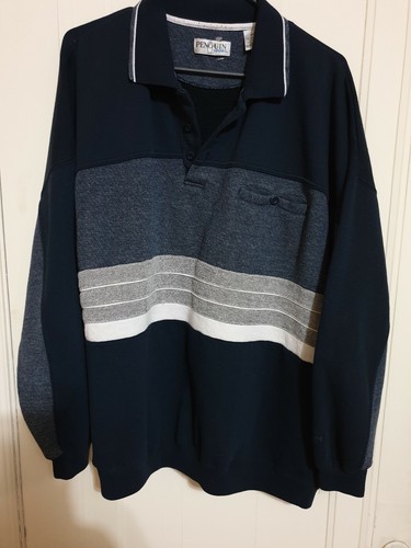 Penguin Sport Polo Long Sleeve Men's XL 