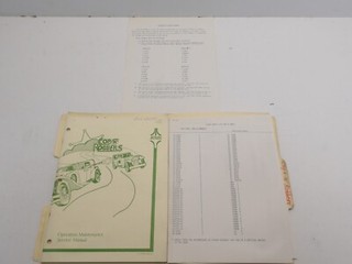 Atari: Cops N Robbers - Operation, Maintenance & Service Manual + MORE - NOS