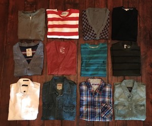 Mens-Shirt-Lot-Medium