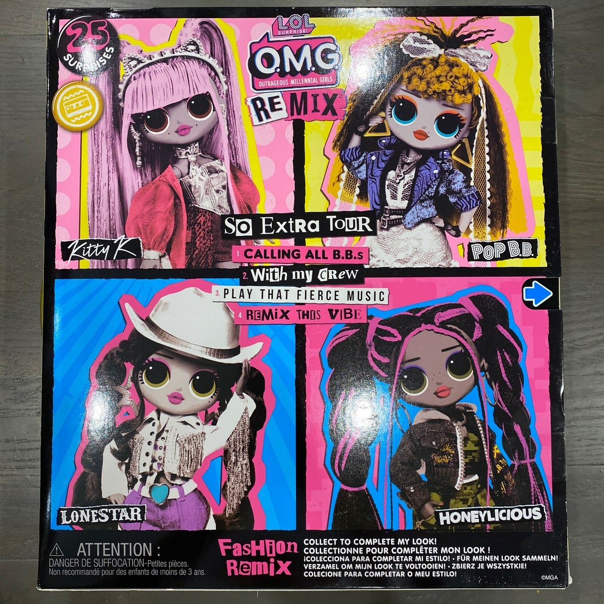 LOL Surprise REMIX OMG Fashion Doll POP BB Music New | eBay