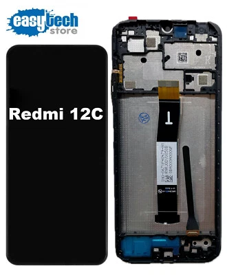 Xiaomi REDMI 12C 22126RN91Y 22120RN8G Touch Schermo LCD Display Pari Originale