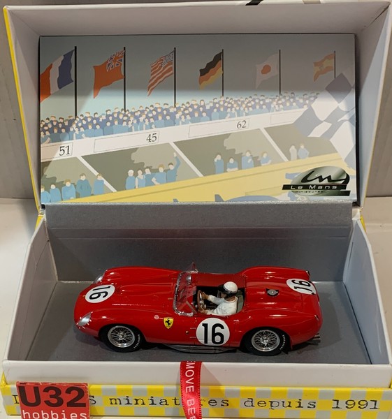 Slot Car Le Mans Miniatures 132016/16M Ferrari TR58 #16 Le Mans 1958 W. Von Trip-image
