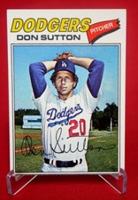 Don Sutton 1977 Baseball Card TOPPS #620 NM-MT