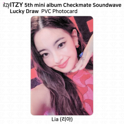 ITZY 5th Mini Album Checkmate Official Lucky Draw Polaroid