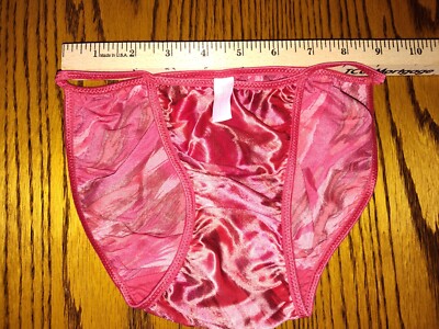 Victoria Secret SECOND SKIN Sexy Satin Panty Silky String Bikini Panties 