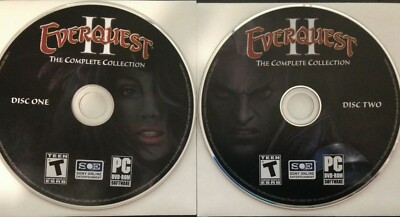 Everquest II: The Complete Collection - PC, 2009, Discs 1 & 2 ONLY Discs Are New
