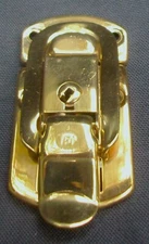 Vintage 1950's/60's Excelsior Lock + Key Case Latch-Gibson L5 Guild x500