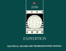 1998 Ford Expedition Electrical Vacuum Troubleshooting Service Manual