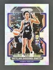 2022 Prizm WNBA Skylar Diggins-Smith Phoenix Mercury Silver Prizm Card #104