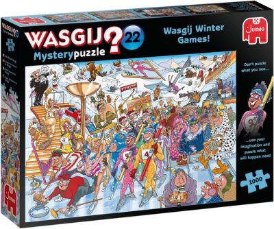 Puzzle Wasgij 1000 Pezzi - Strategia E Divertimento, Completo E Da Fumatori
