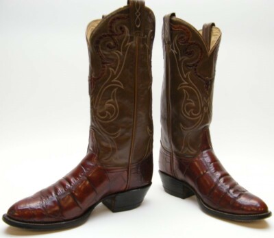 alligator boots ebay