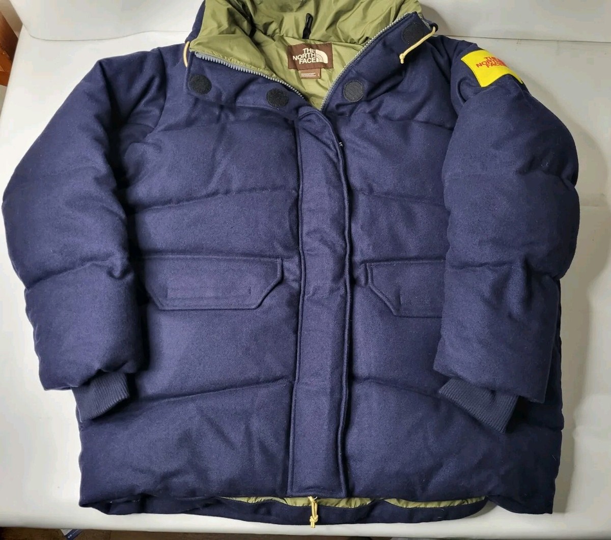 The North Face Women's Brown Label Larkspur Wool Down Jacket