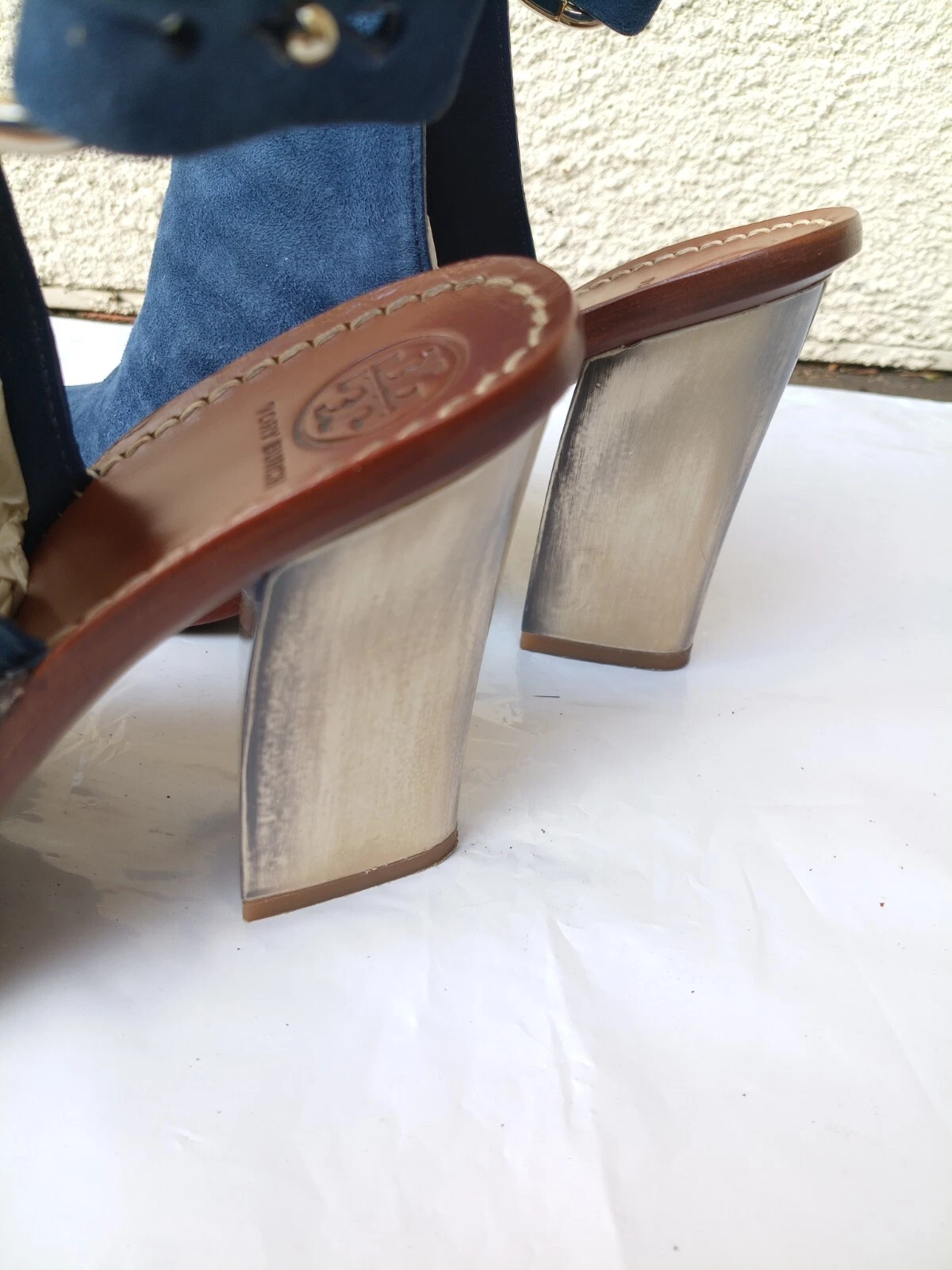 TORY BURCH Tory Betulla Gemini Link Tacchi Grossi 8 Us intime Ottimeioni