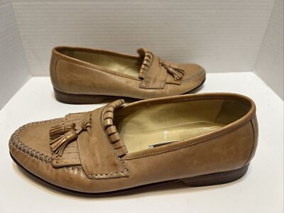 Johnston & Murphy Vintage Tassel Kiltie Loafers Made in Italy 15 1977 Mens 10 M Johnston murphy cordovan kilt/tassel - Gem main image 4
