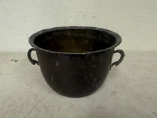 Antique No 7 Cast Iron 3 Leg Kettle Bean Pot Gate Mark Cowboy Kettle Cauldron 