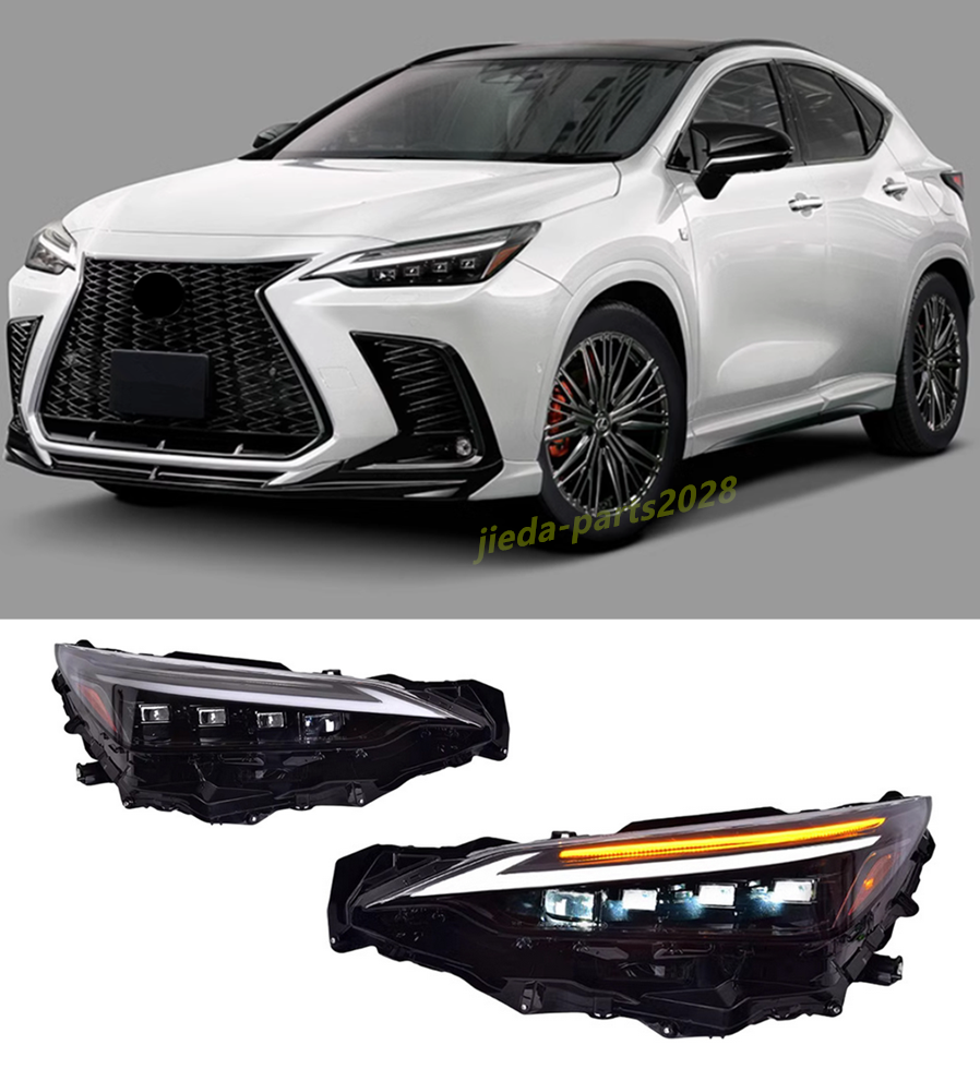 For Lexus NX250 350 350h 2022-24 LED DRL Left & Right Matrix
