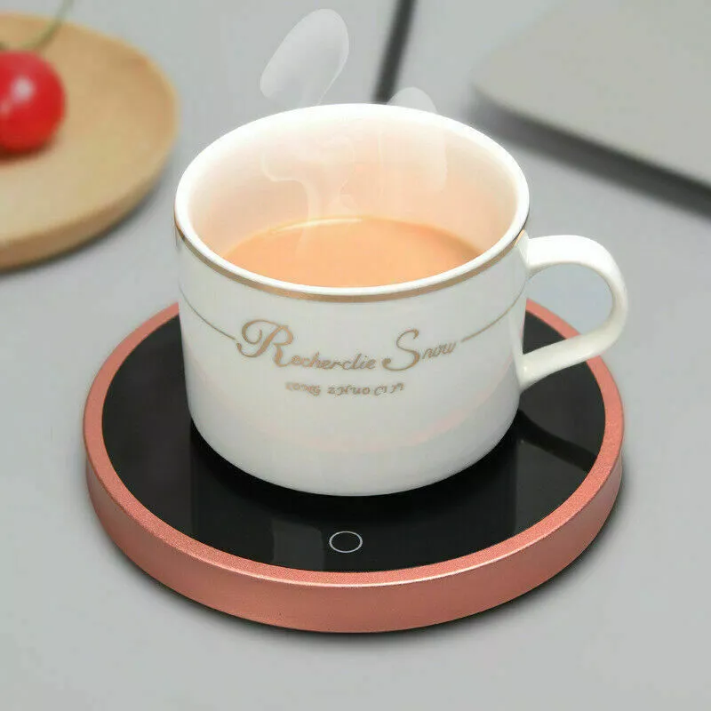 ELECTRIC MUG WARMER Tea Coffee Hot Drink Warmer Portable Desktop UK Plug