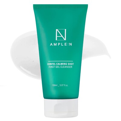 AMPLE:N CENTEL CALMING SHOT FIRST GEL CLEANSER 150 ml, Korean cosmetics, Kbeauty