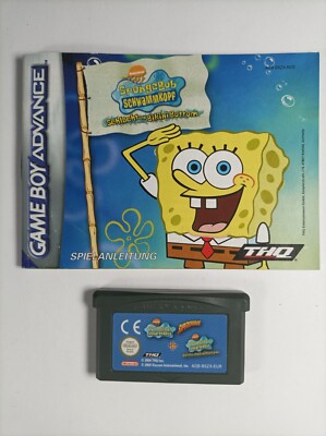 Spongebob Squarepants Supersponge & BBB Game Boy Spiel Getestet Gut mit Anl.
