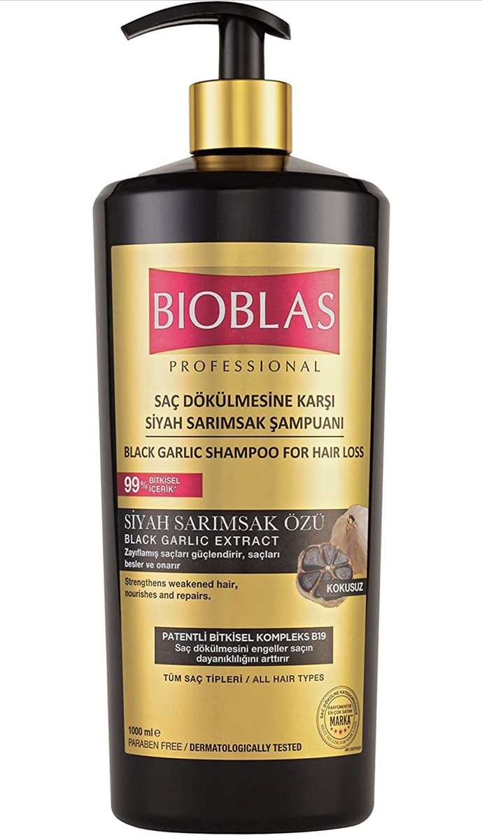 Bioblas Shampoo Black Garlic Extract